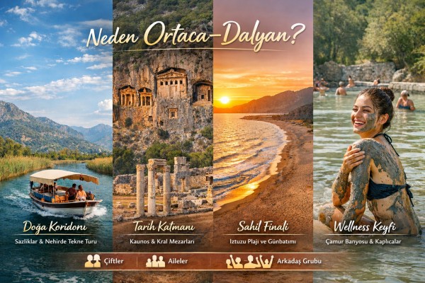 Dalyan ve İztuzu Plajı Turu Rehberi